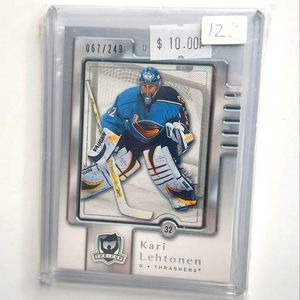 Kari Lehtonen Minnesota North Stars Upper Deck THE CUP HOCKEY 2006/07 Thrashers